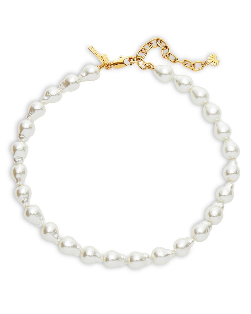 Lele Sadoughi Imitation Baroque Pearl Collar Necklace at Nordstrom Product Image