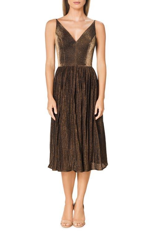 Dress the Population Haley Sparkle Pleated Cocktail Dress Product Image