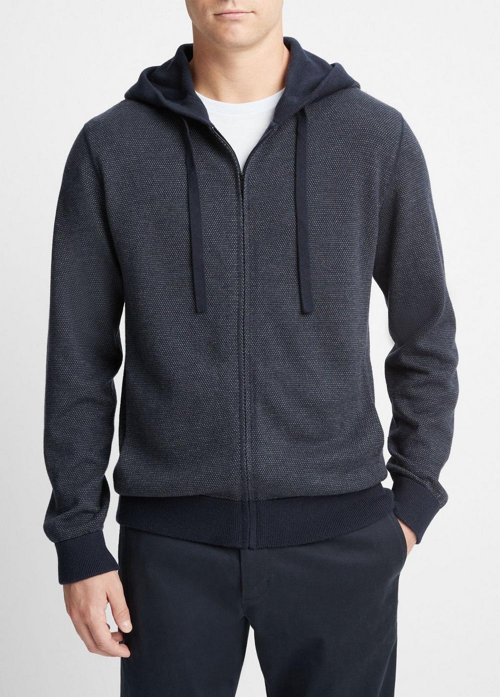 Birdseye Full-Zip Hoodie Product Image