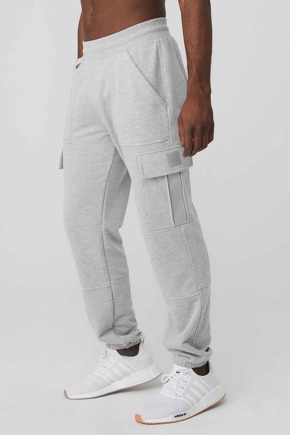 Highline Cargo Sweatpant - Athletic Heather Grey Male Product Image