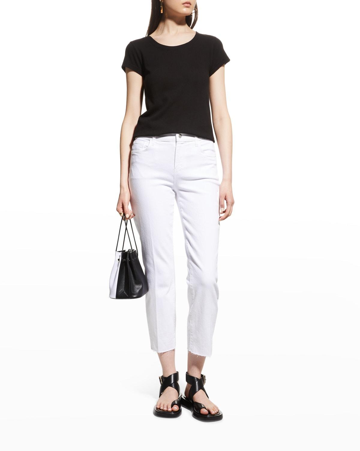 LAGENCE Sada Ankle Slim Jeans Product Image