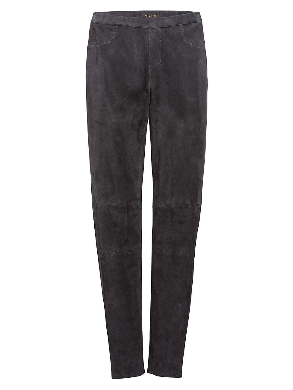 Womens Kenny Stretch Suede Leggings product image