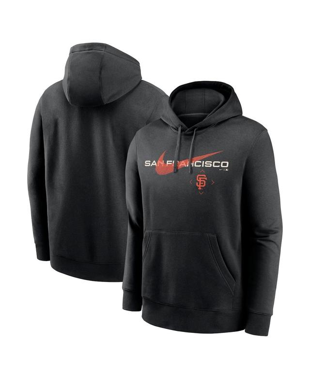 Mens Nike Black San Francisco Giants Swoosh NeighborHOOD Pullover Hoodie Product Image