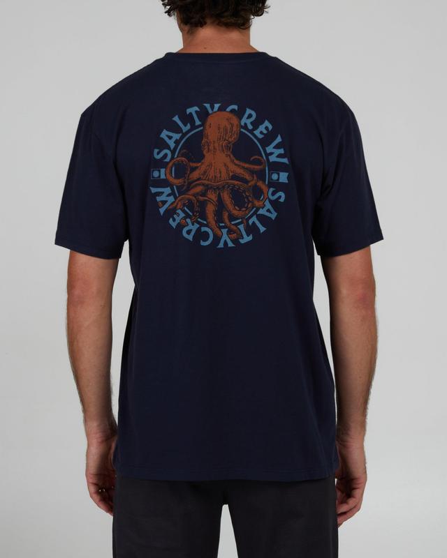 Tentacles Premium Tee - Navy Male Product Image