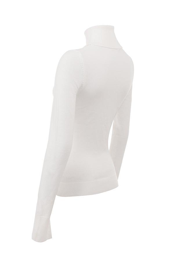 Asher Ivory Cashmere Mini Skirt Product Image