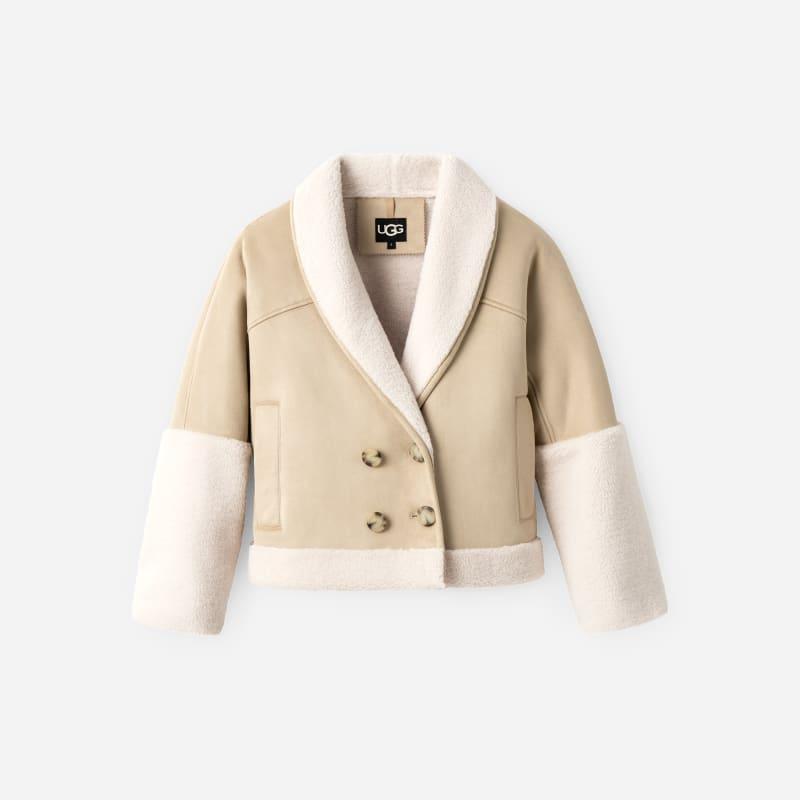 UGG Womens Mindy LuxeFluff Jacket Sheepskin Product Image