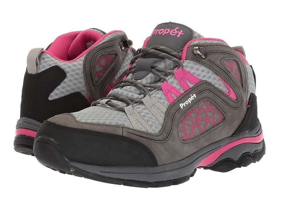 Propet Propet Peak (Grey/Berry) Women's Shoes Product Image