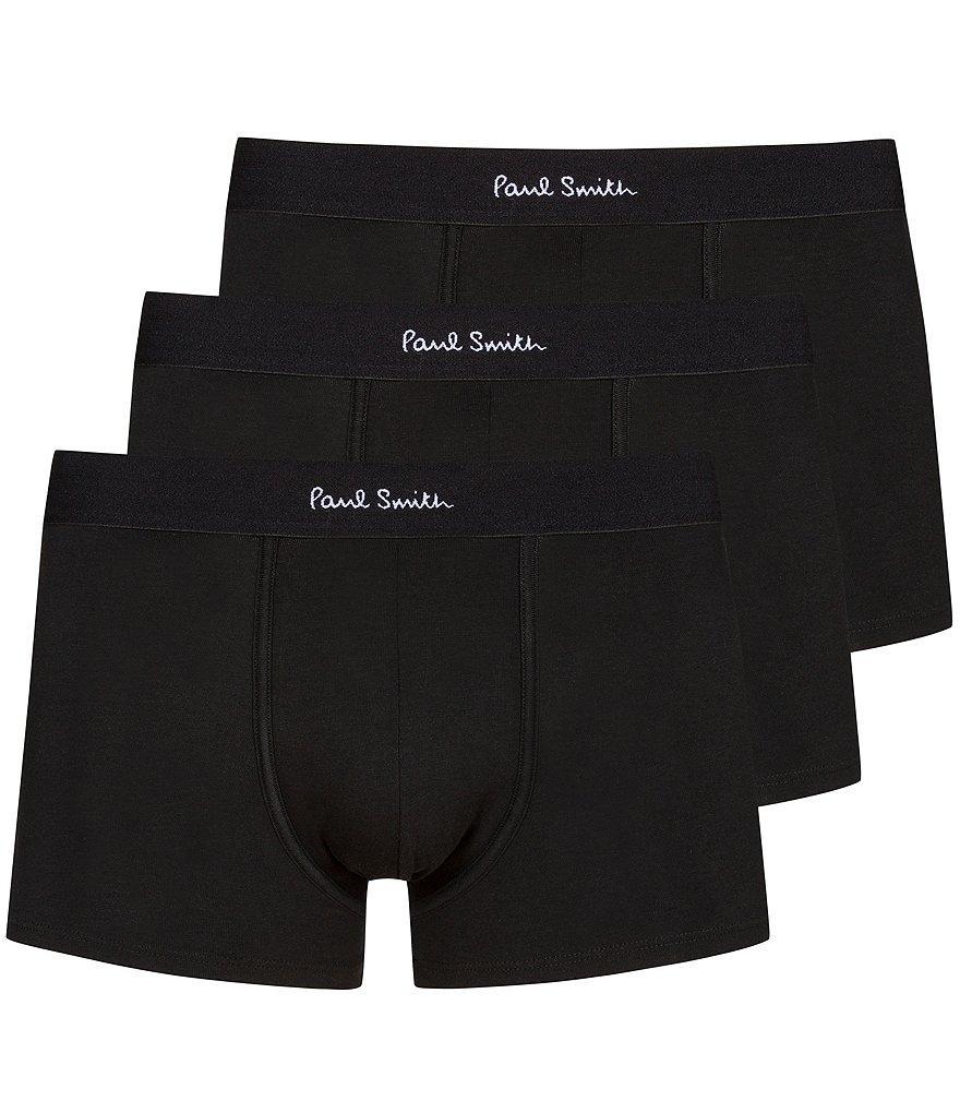 Paul Smith Cotton Striped 2.75#double; Trunks 3-Pack Product Image