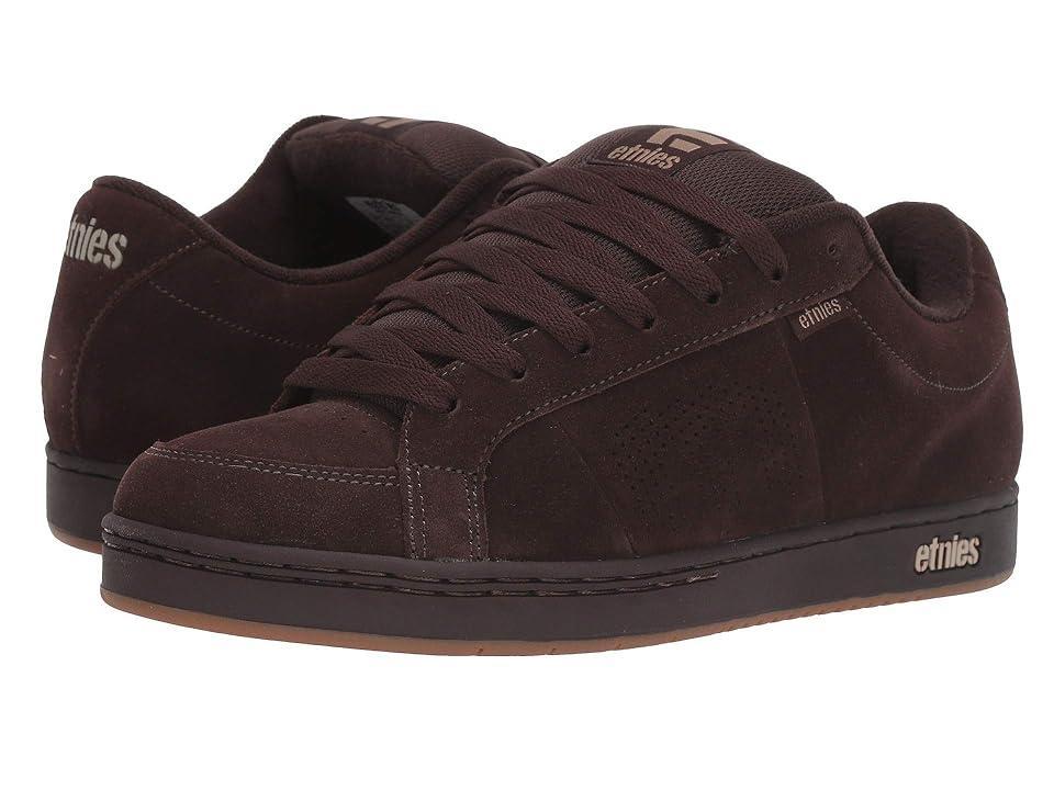 etnies Kingpin (Black/White/Gum) Men's Skate Shoes Product Image