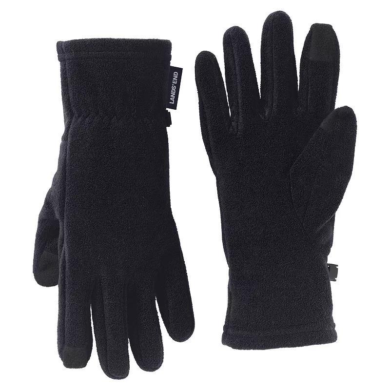 Lands End Mens T100 Fleece Ez Touch Gloves Product Image