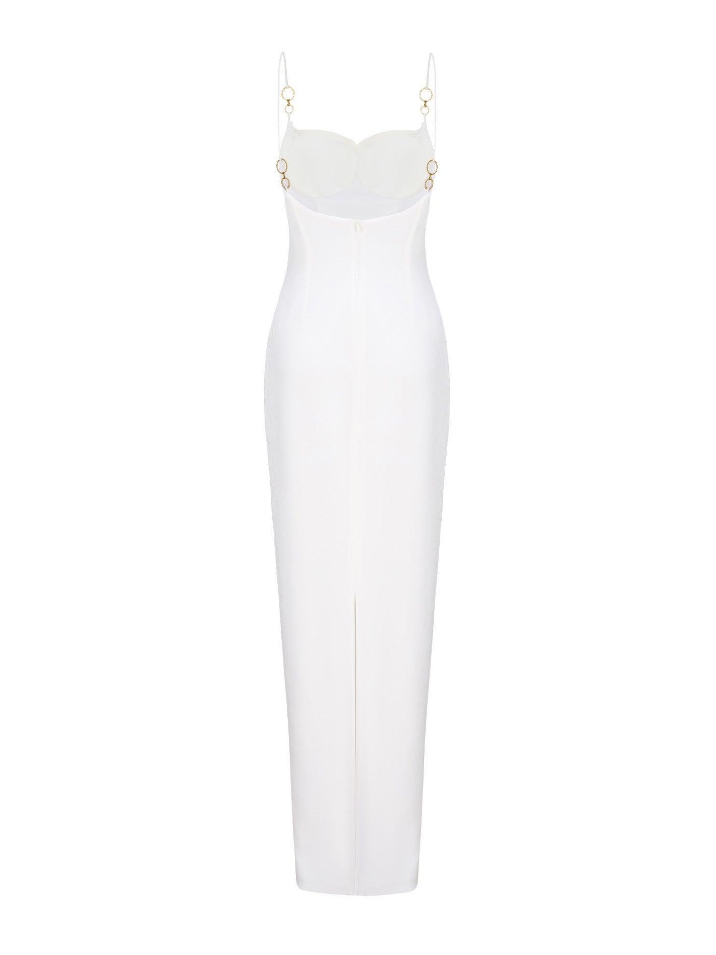 Cynthia Dress (White) Product Image