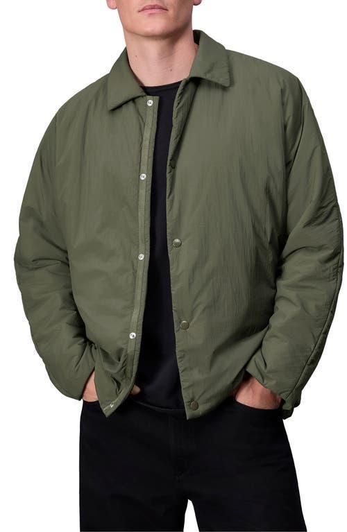 RAG & BONE Black Henderson Shirt Jacket In Forest Green Product Image