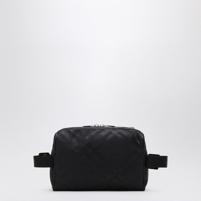 Check Bumbag In Black Product Image