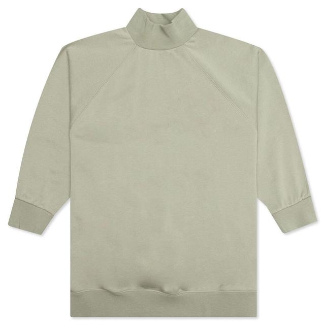 Essentials Women's 3/4 Sleeve Mockneck - Seafoam Female Product Image