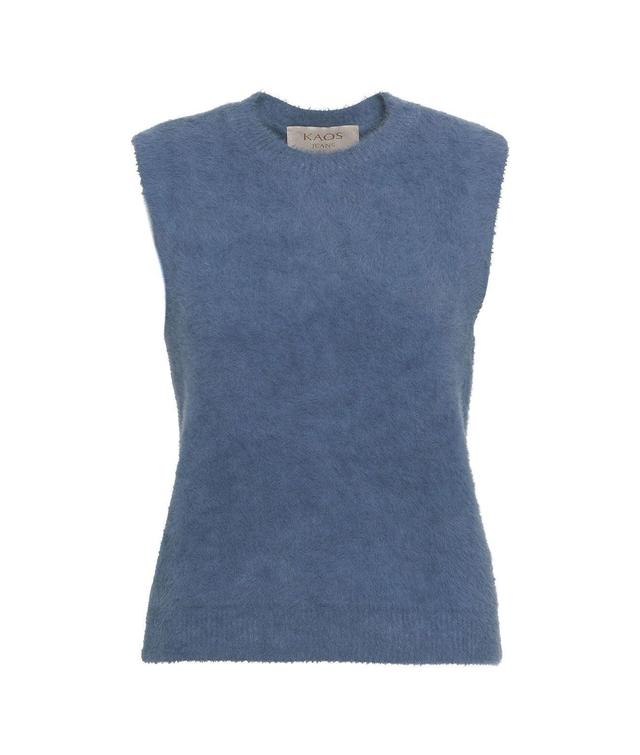 Pullover in maglia pelosa Female Product Image