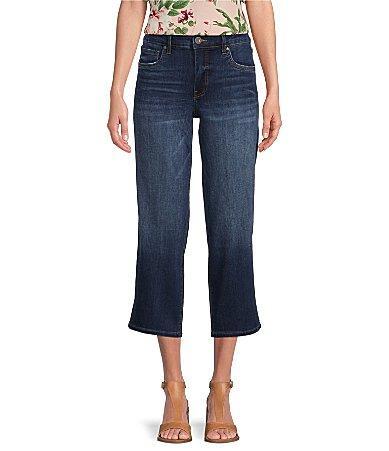 KUT from the Kloth Charlotte High-Rise Fab AB Culottes in Resolved (Resolved) Women's Jeans Product Image