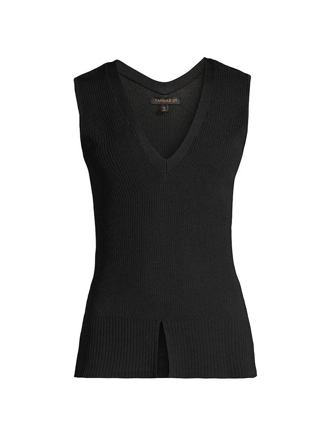 Womens Dimensions The Extent Sleeveless Sweater Product Image