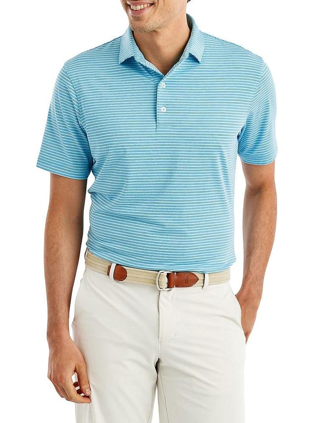 Mens Arnold Striped Performance Polo Shirt Product Image