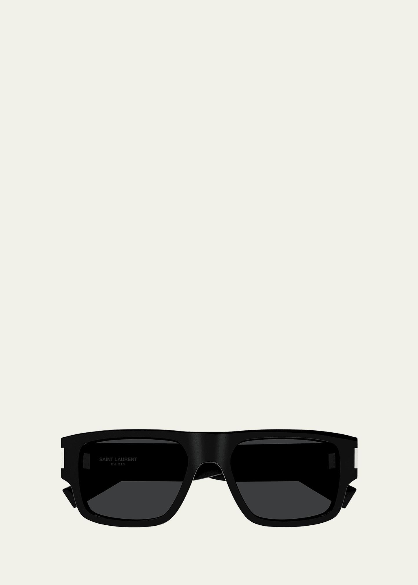 Mens SL 659 Acetate Rectangle Sunglasses Product Image