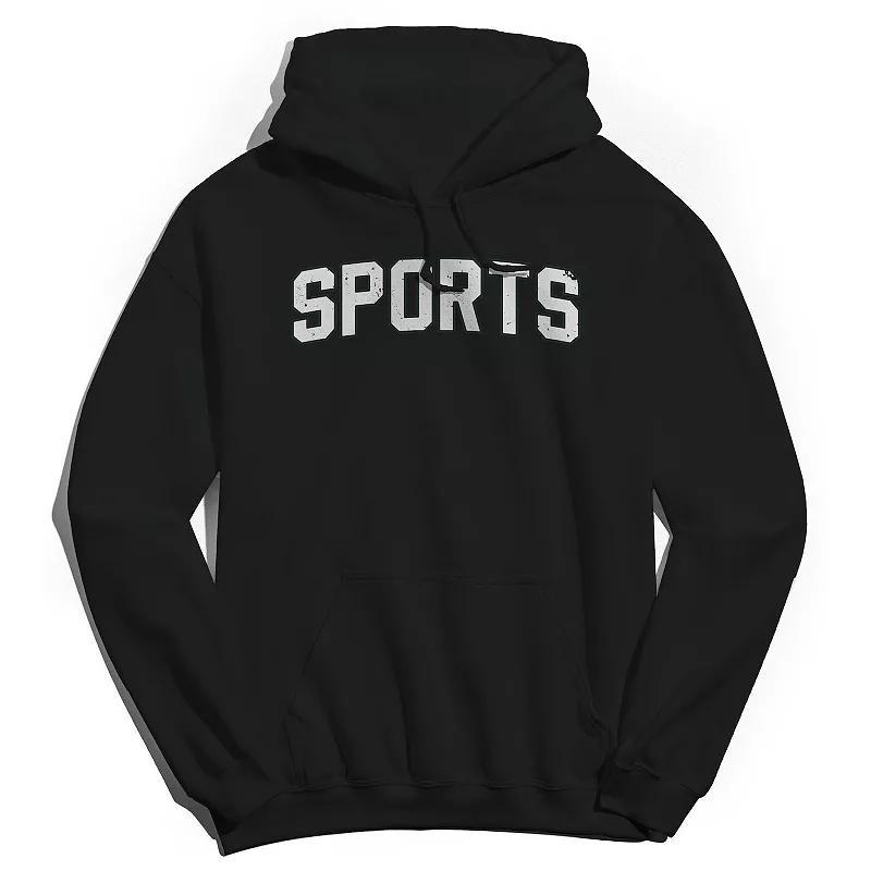 Adult Sports Graphic Hoodie, Mens Oxford Product Image