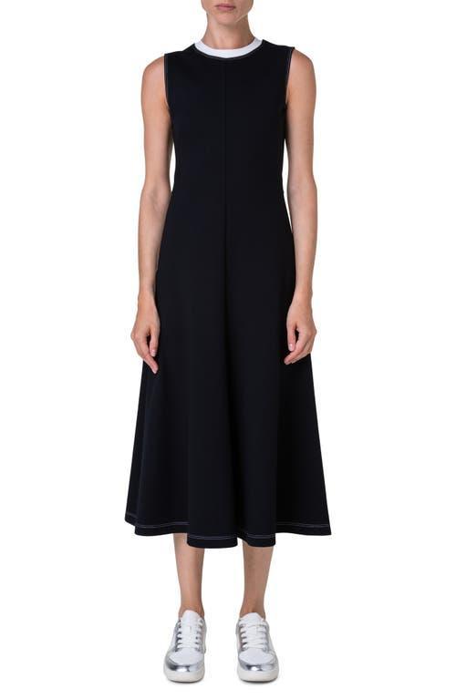 Akris punto Sleeveless Knit Midi Dress Product Image