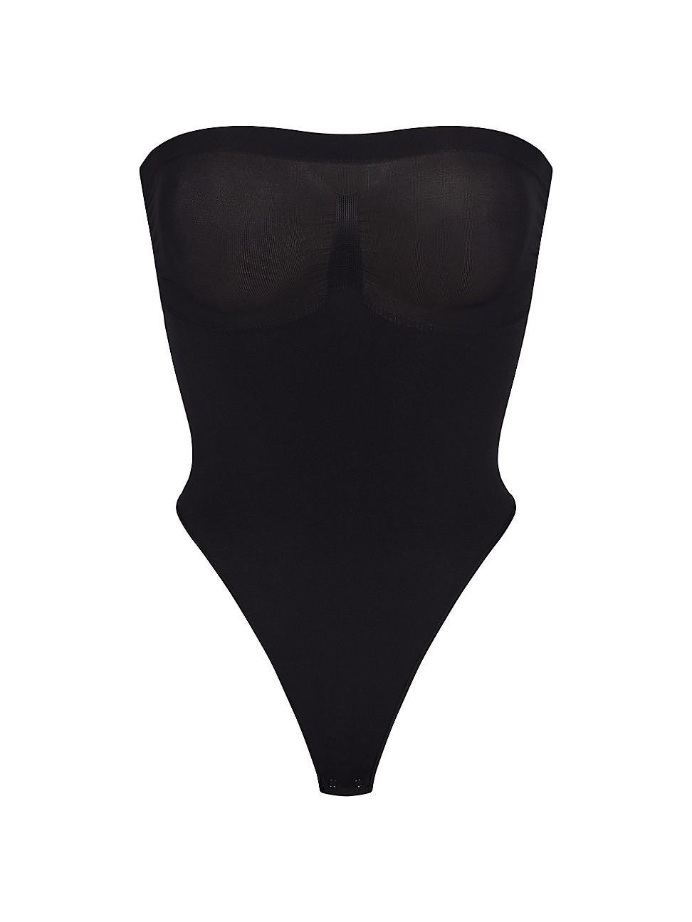 Womens Seamless Sculpt Strapless Thong Bodysuit Product Image