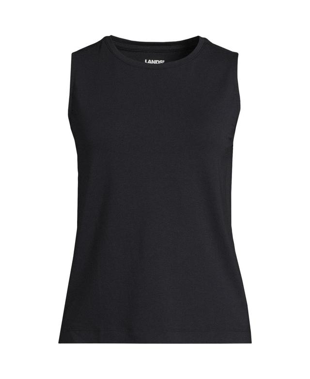 Lands End Womens Lightweight Jersey Tank Top Product Image