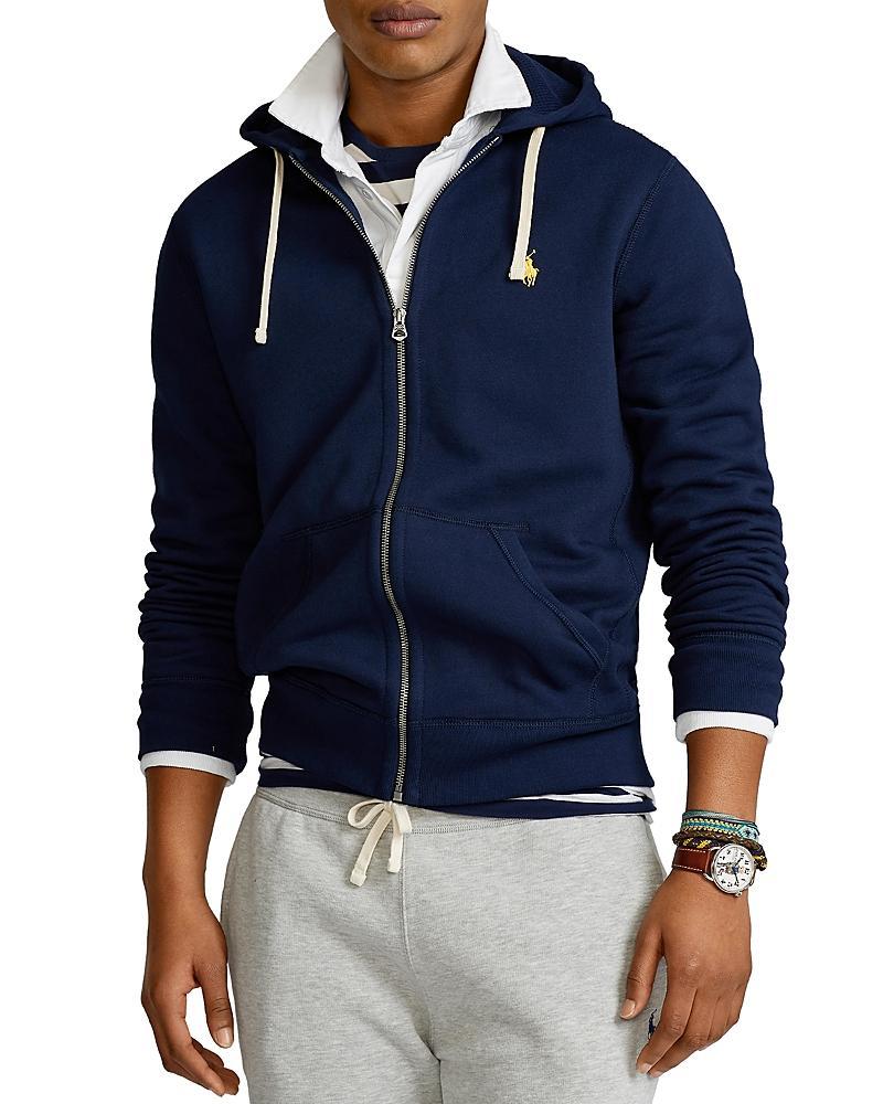 Polo Ralph Lauren Fleece Full-Zip Hoodie in Polo Black - Black. Size M (also in L, S, XL/1X). Product Image