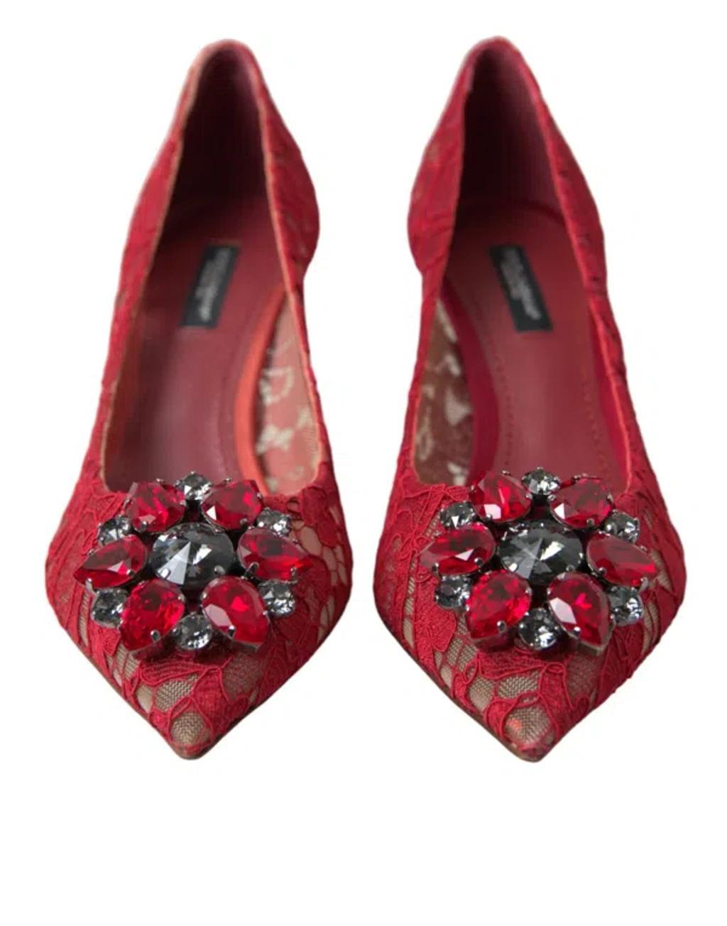 DOLCE & GABBANA Pump In Red Product Image