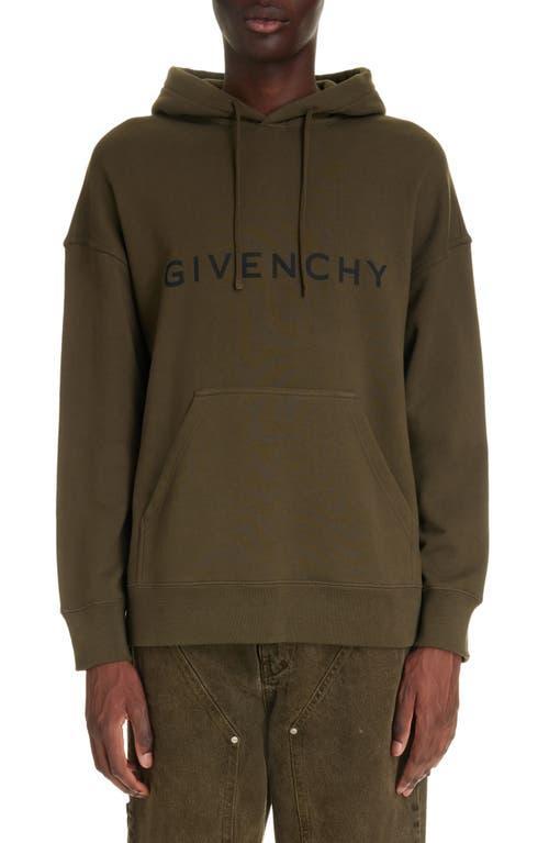 Givenchy Slim Fit Logo Graphic Hoodie Product Image