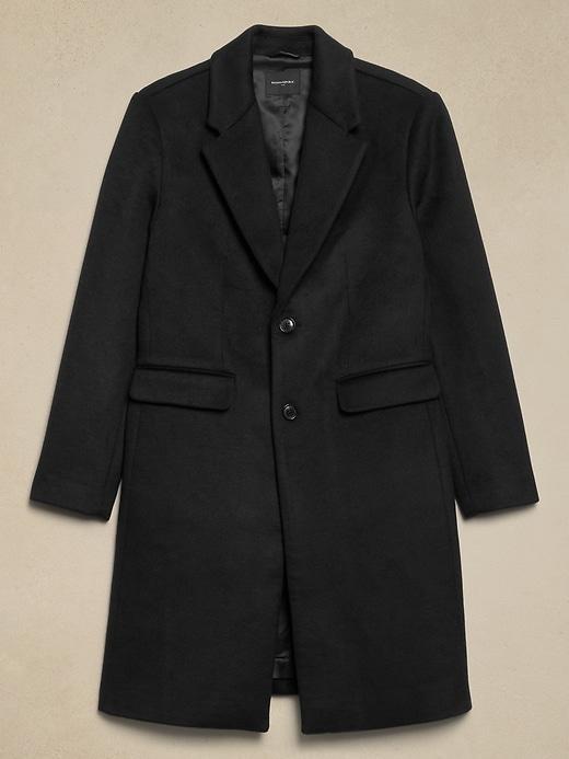 Wool-Blend Topcoat Product Image