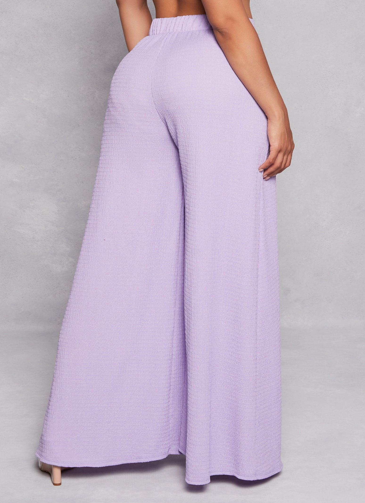 Womens High Waist Palazzo Pants Product Image