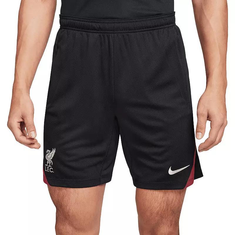 Mens Nike Black Liverpool 2024/25 Strike Shorts Product Image