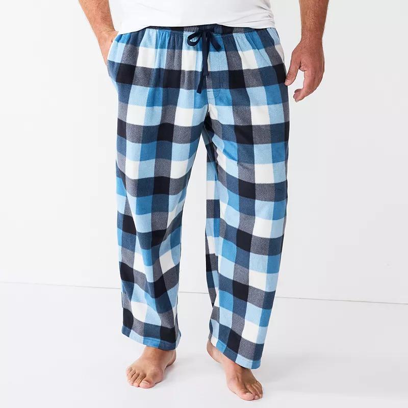 Big & Tall Sonoma Goods For Life Microfleece Sleep Pants, Mens Product Image