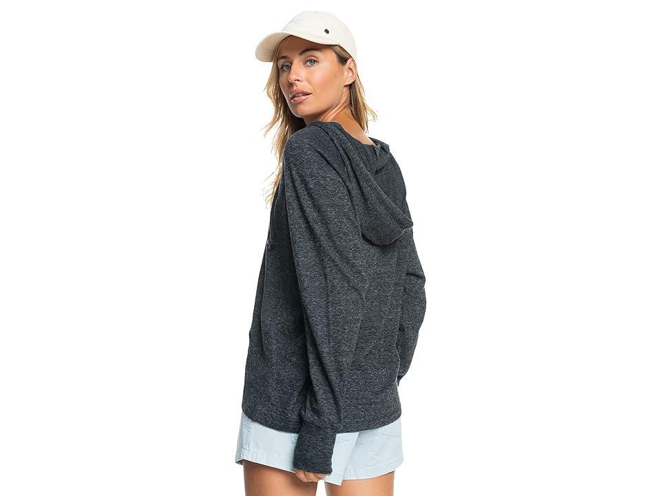 Roxy Destination Surf Top (Anthracite) Women's Clothing Product Image