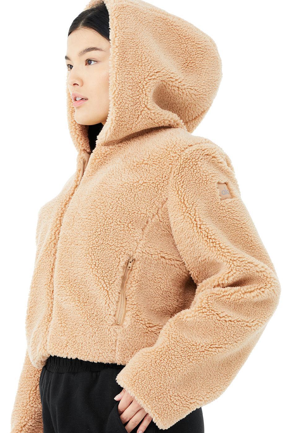 LA Sherpa Jacket - Camel Female Product Image