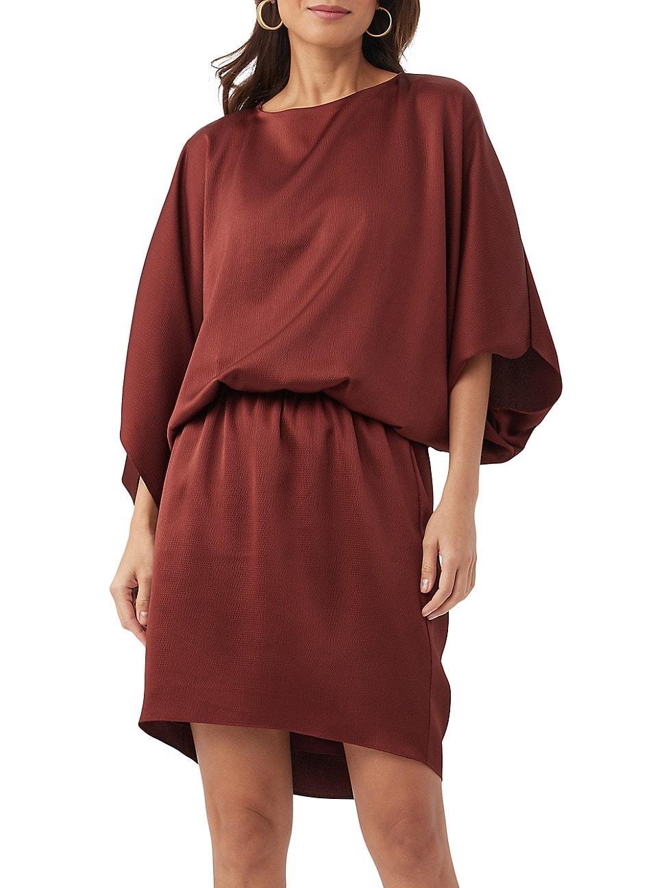 Womens Manhattan Hammered Satin Dress Product Image