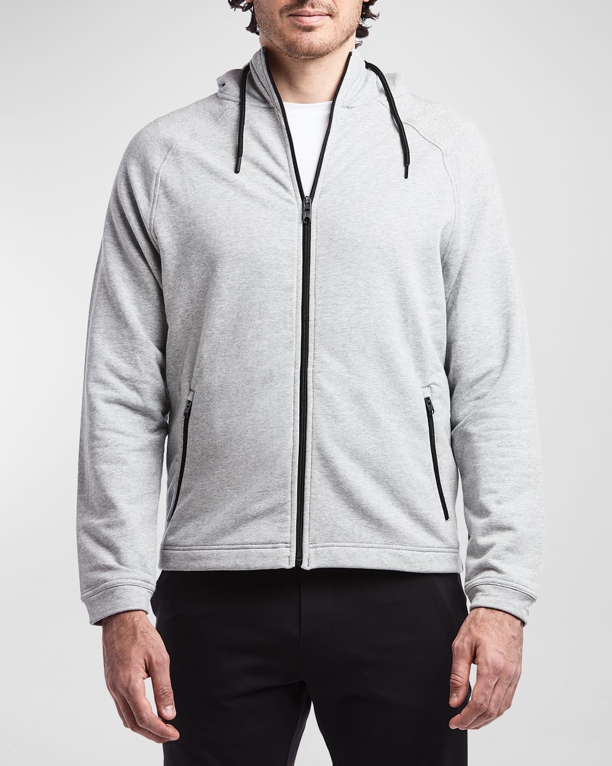 Mens Mid-Weight French Terry Full-Zip Jacket Product Image