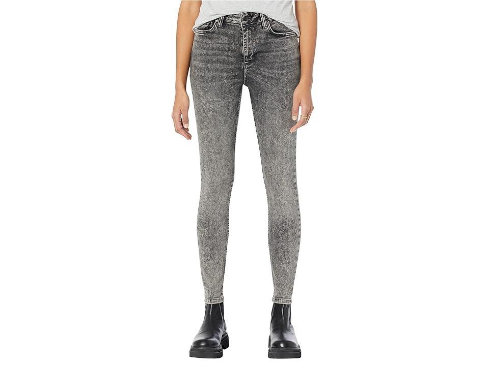 AllSaints Dax Sizeme Jeans (Dark Grey) Women's Jeans Product Image