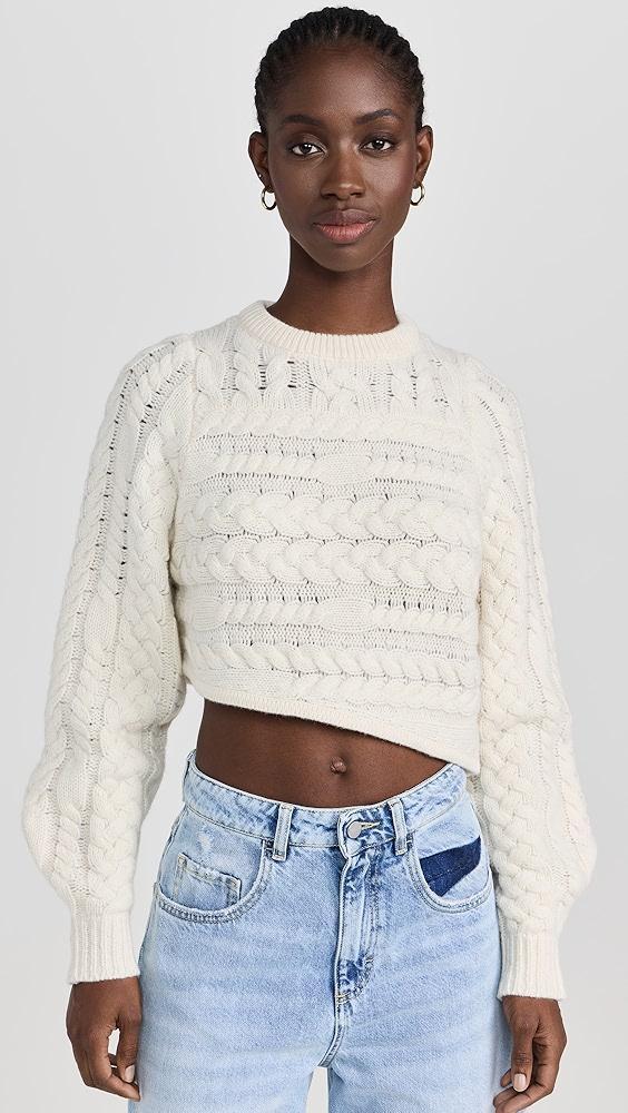 MOUSSY VINTAGE MV Cable Knitting Sweater | Shopbop Product Image