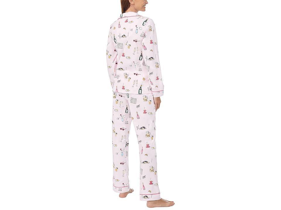 Bedhead PJs Organic Cotton Long Sleeve Classic PJ Set (Let's Do Brunch) Women's Pajama Sets Product Image