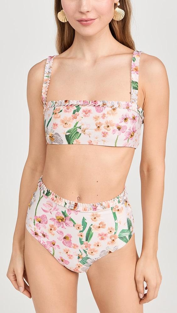 Agua by Agua Bendita Olmo Jardinera Bikini Top | Shopbop Product Image