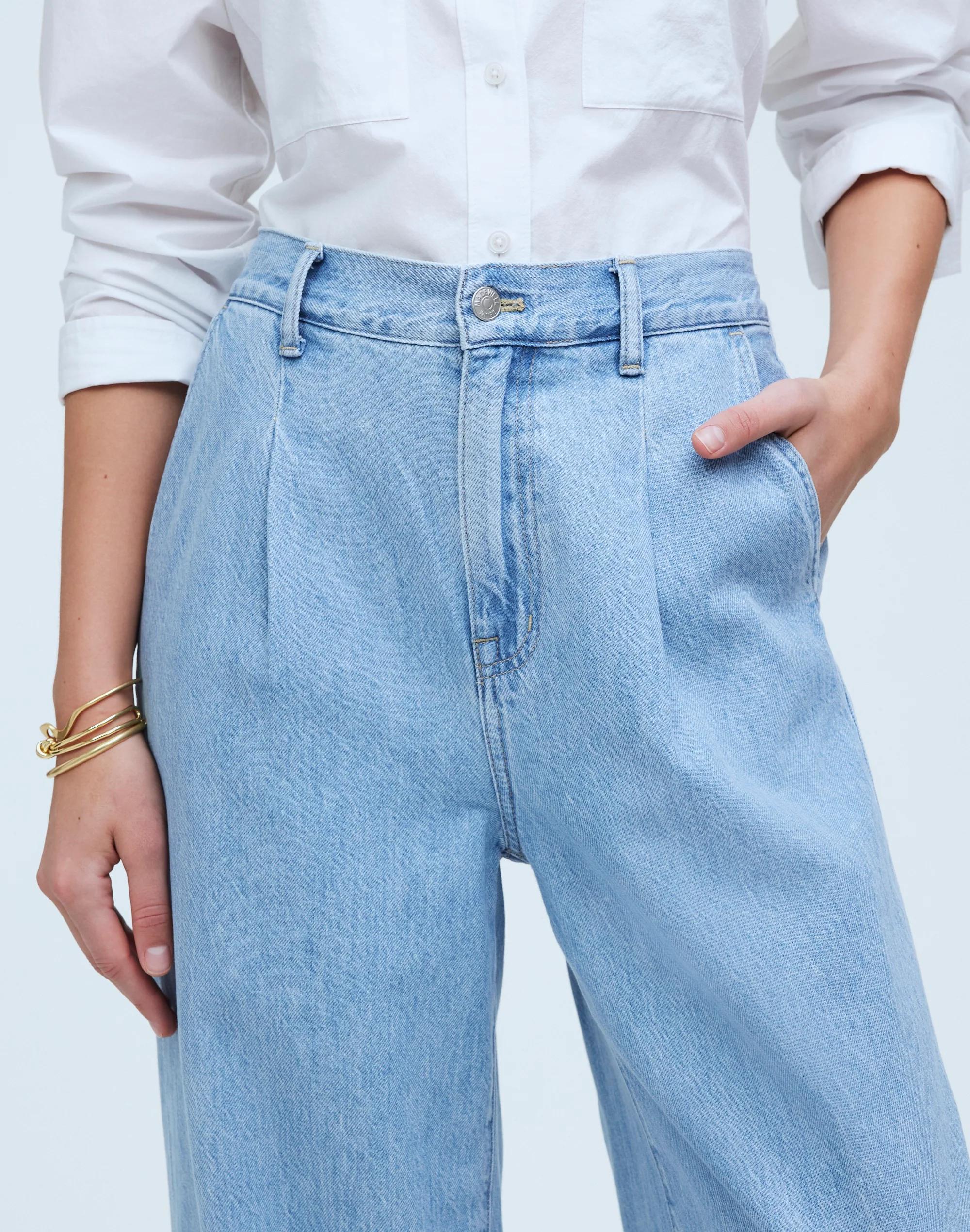 The Harlow Wide-Leg Jean in Benicia Wash: Airy Denim Edition Product Image