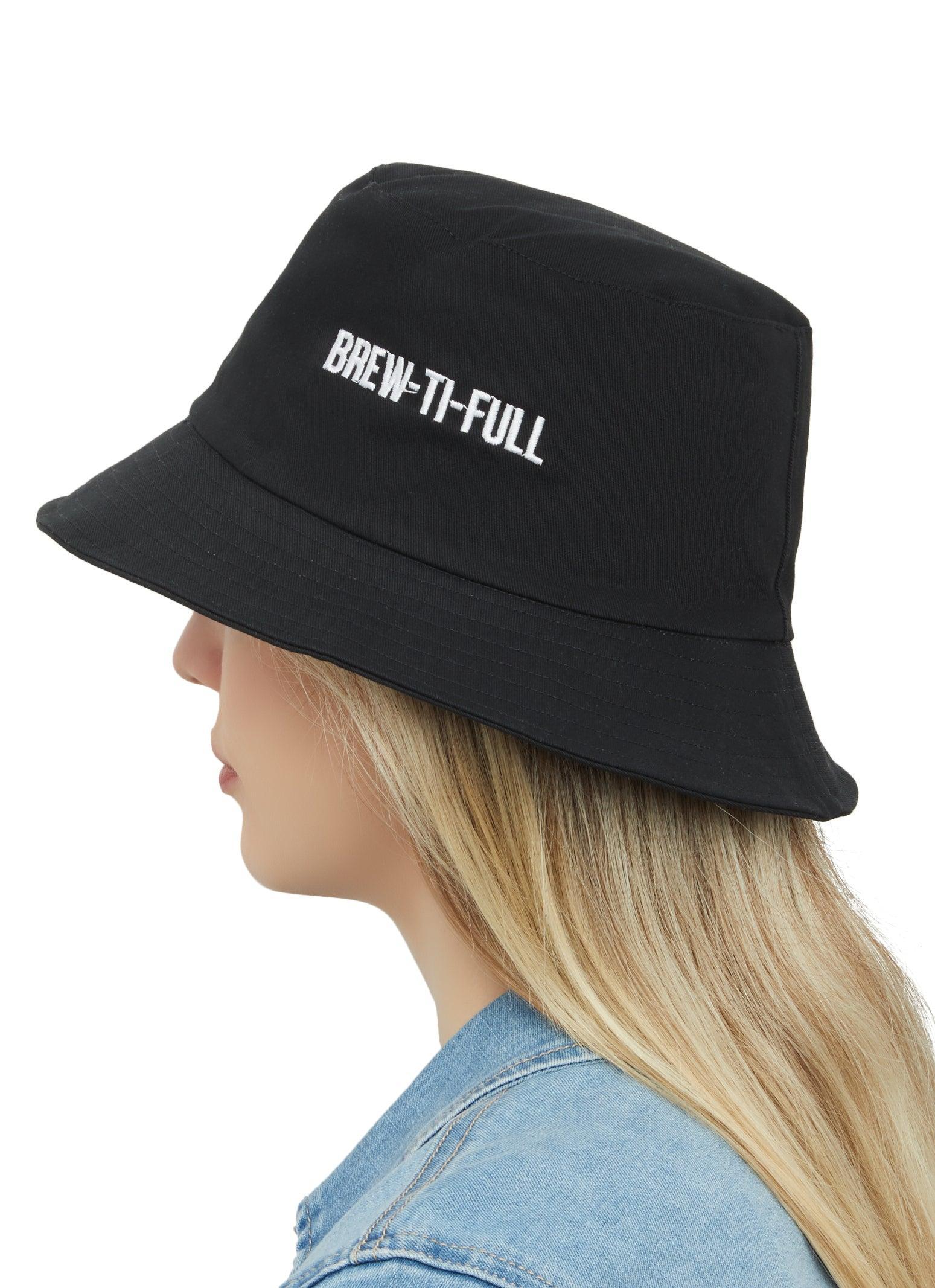 Brew Ti Full Embroidered Bucket Hat Female Product Image