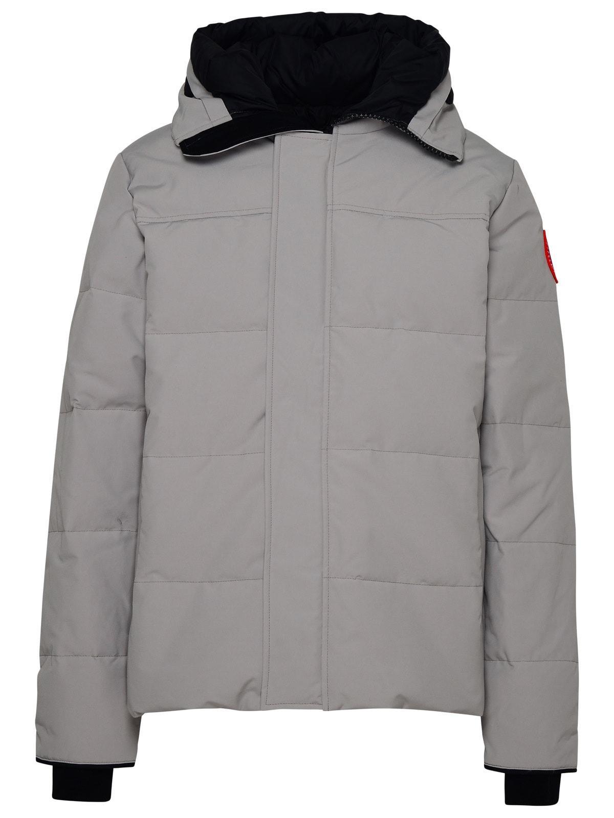 CANADA GOOSE Lime Polyester Macmillan Jacket In Gray Product Image