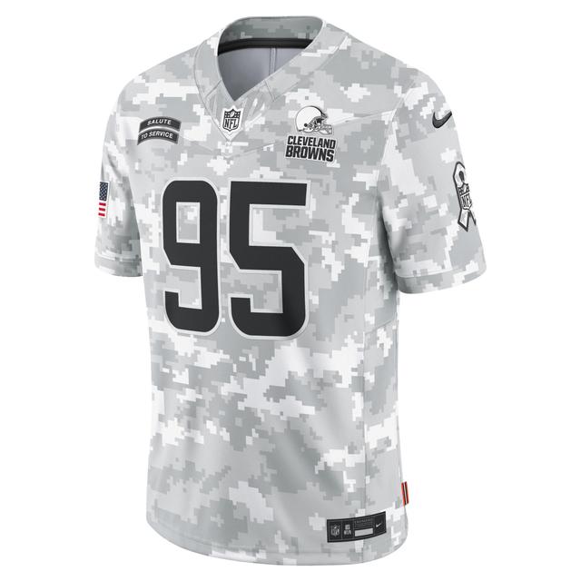 Myles Garrett Cleveland Browns Salute to Service Nike Men's Dri-FIT NFL Limited Jersey Product Image