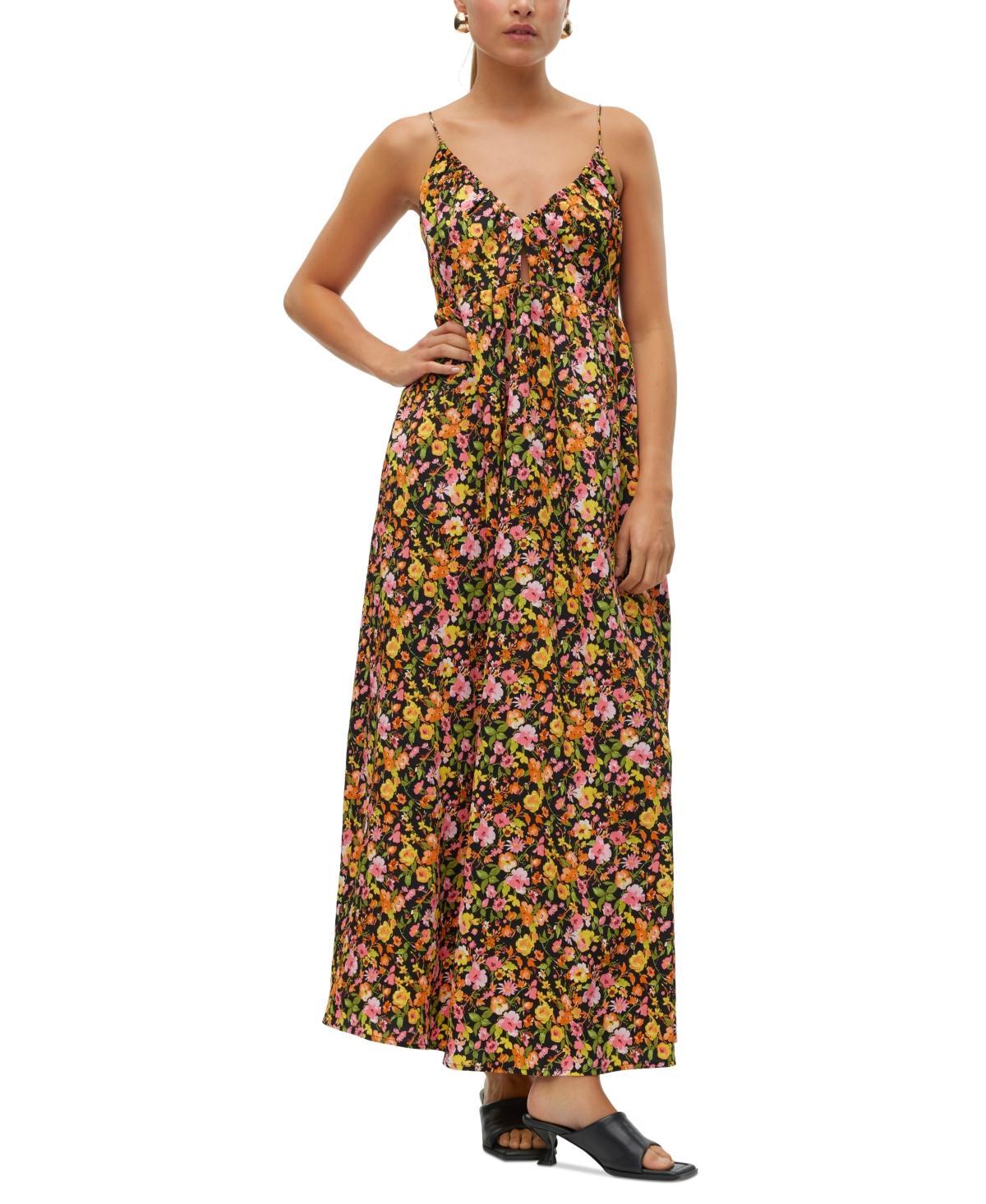 Vero Moda Womens Page Floral-Print Maxi Dress Product Image