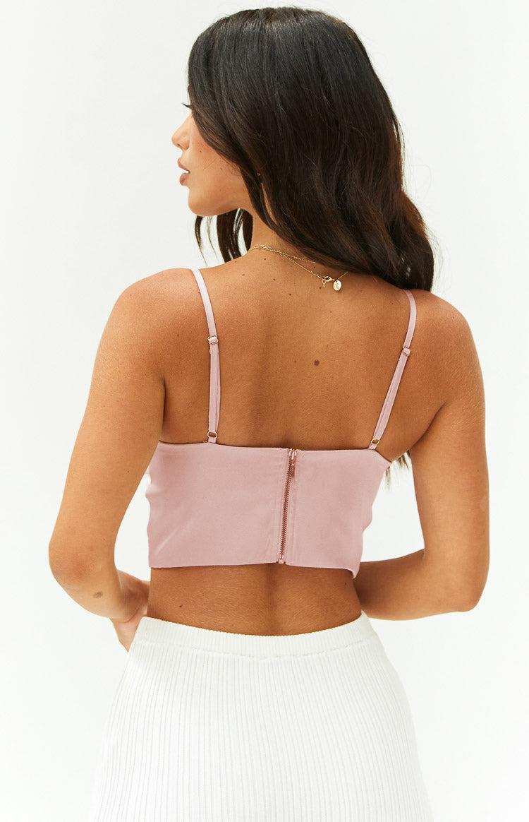 Katie Pink Crop Top Product Image