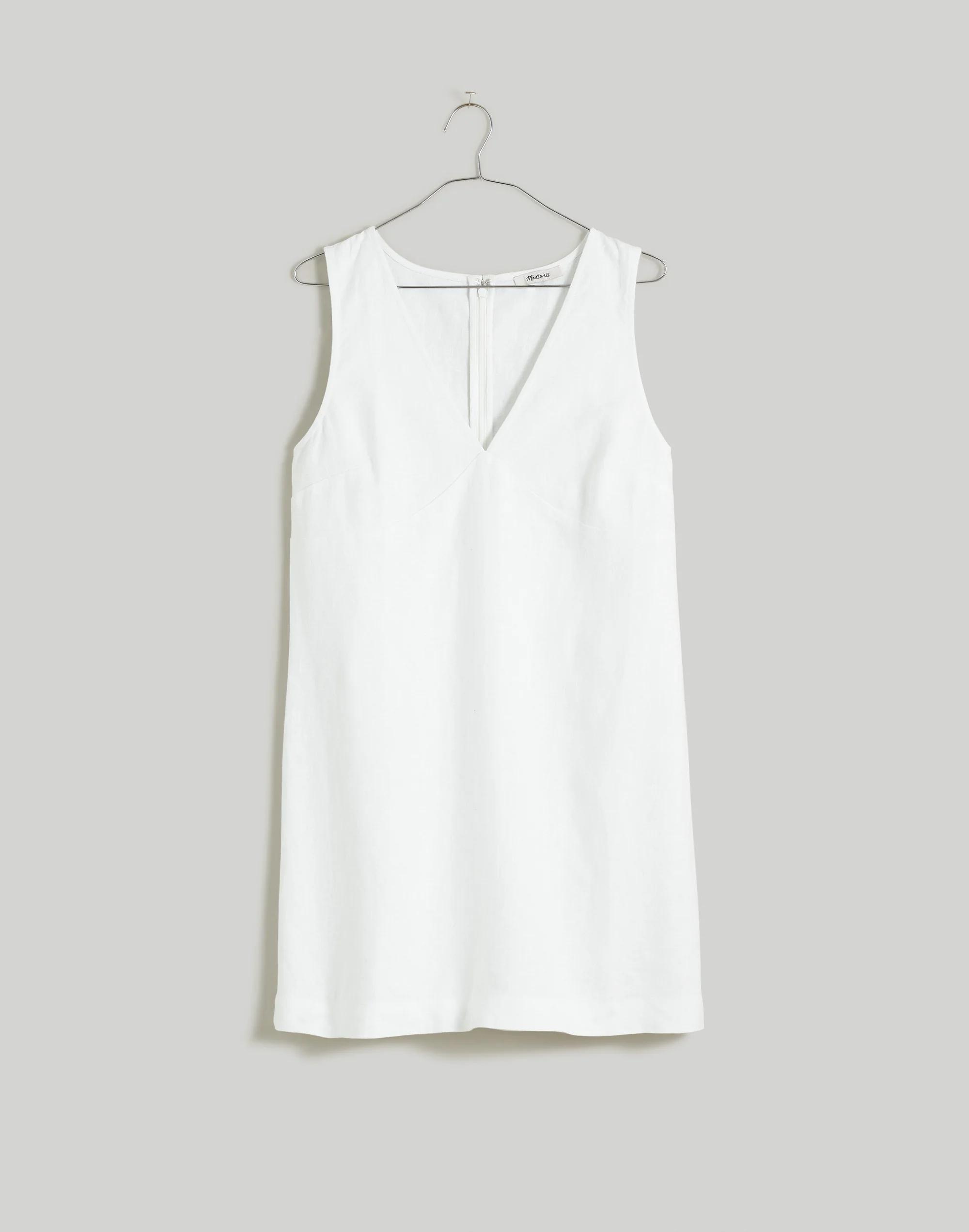 The Ariana Mini Dress in Heavyweight Linen Product Image