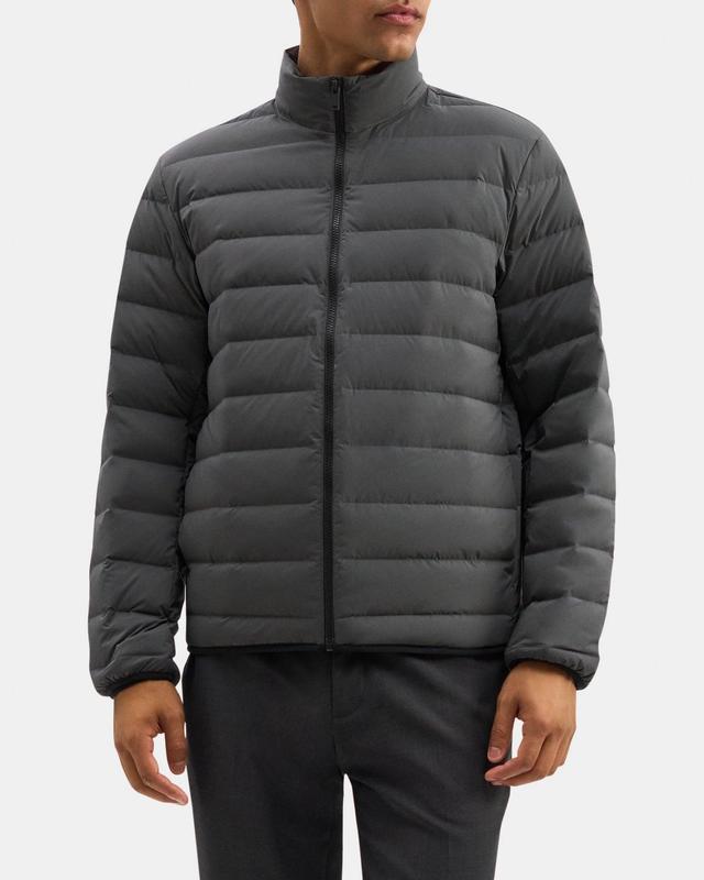 Quilted Jacket in Stretch Poly Product Image